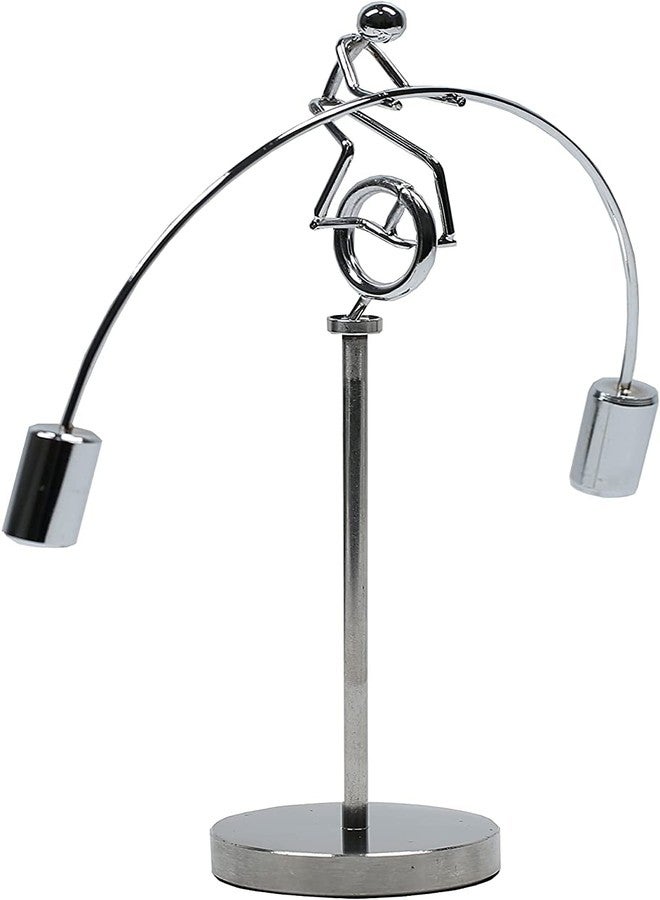 Perpetual Bliss Weightlifter Toy Kinetic Art Balance Toy Balancing Decompressive Science Psychology - Image 1